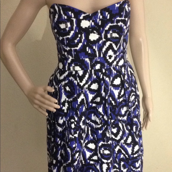 Shoshanna Tulip Shaped Strapless Dress - Picture 4 of 5